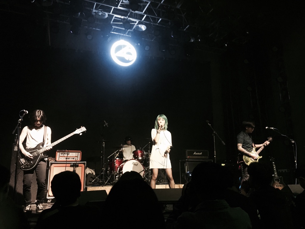 LIU Chang, ZHAO Meng, and ZHANG Shuai of Twinker Star (闪星). Live performance in Nanjing