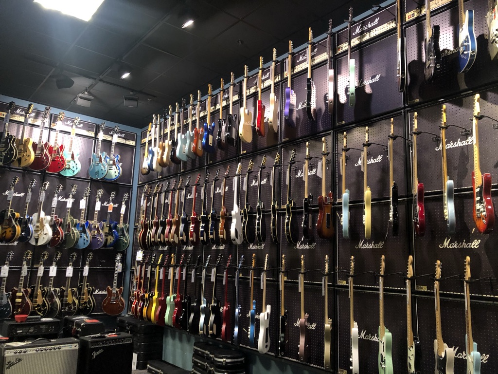 The Guitar Center, San Francisco, USA